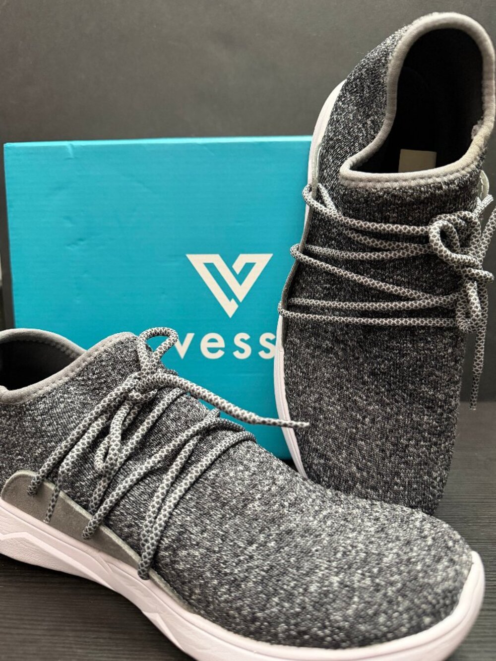 Vessi Cityscape Waterproof Shoes in Charcoal Grey